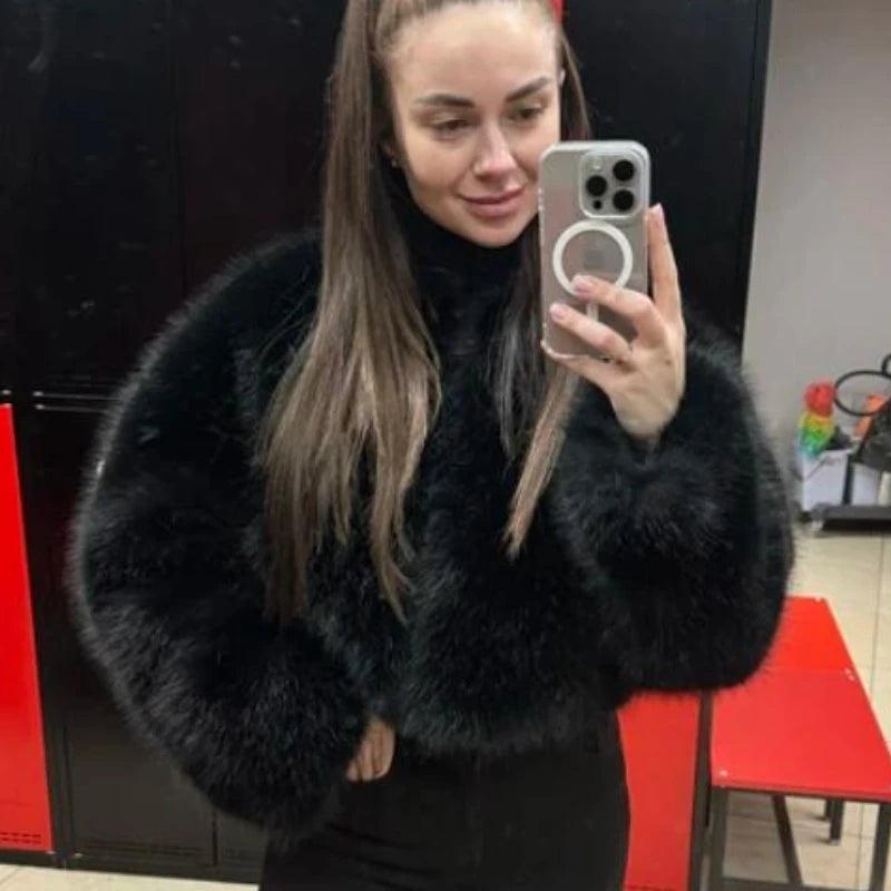 Rasha’s Luxe Fur Jacket