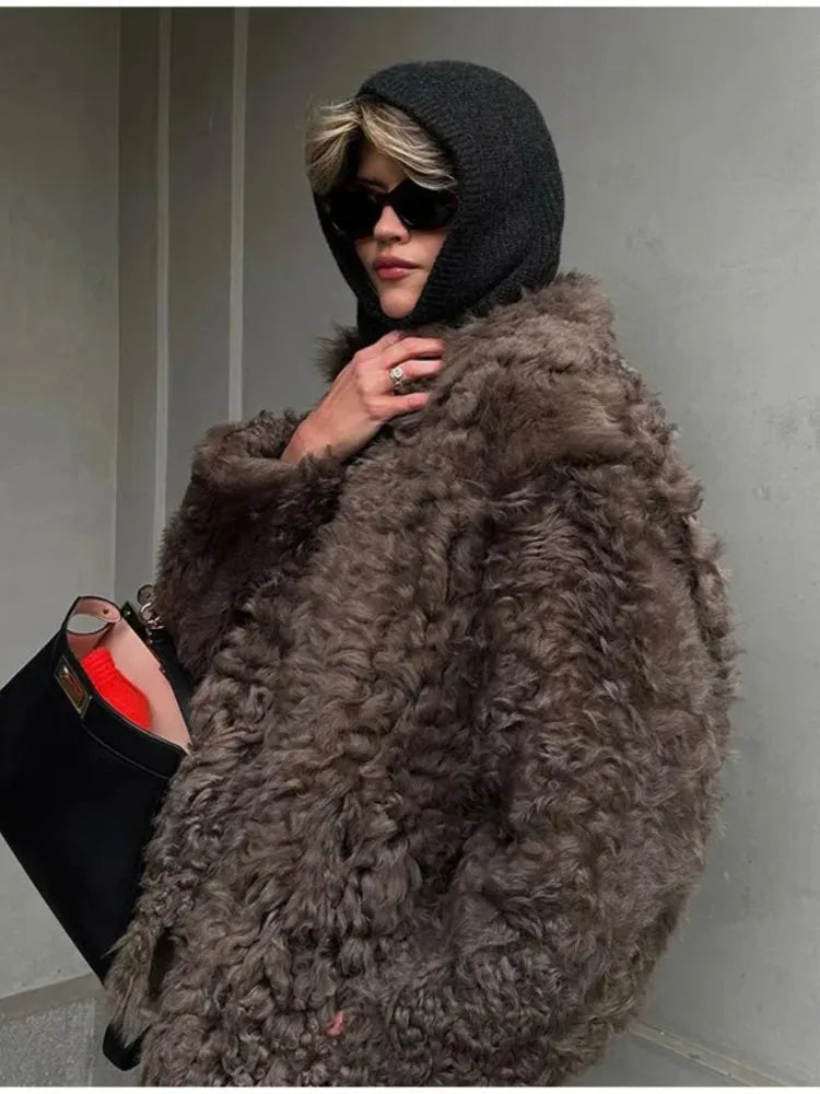 Rasha’s Luxe Fur Jacket