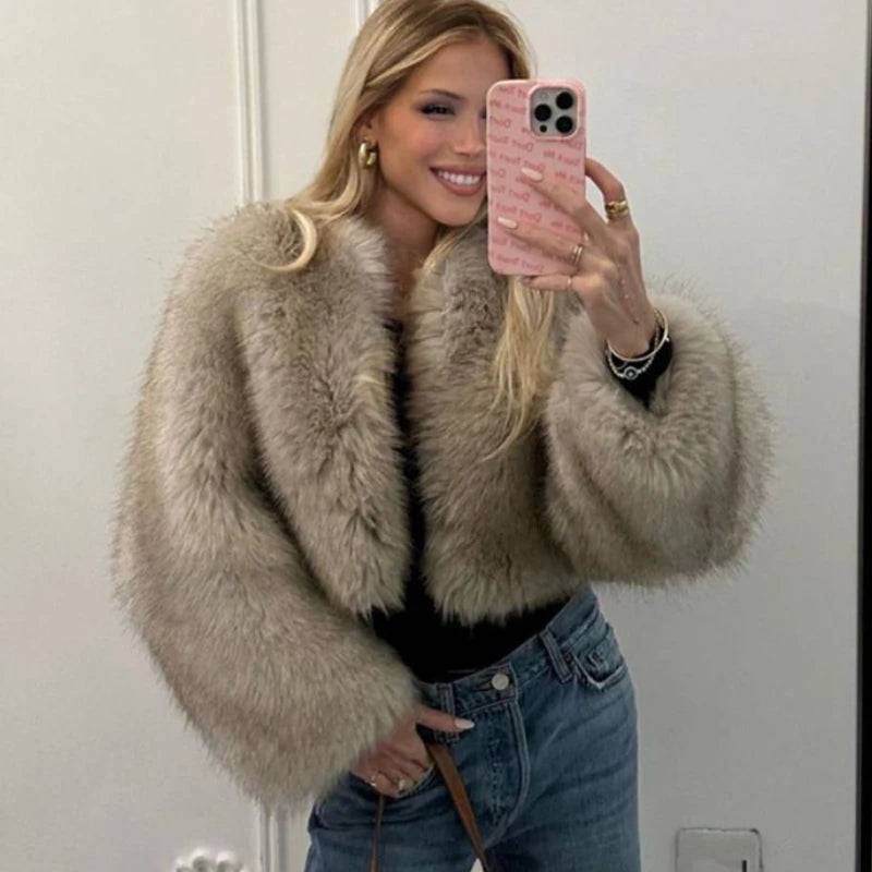 Rasha’s Luxe Fur Jacket