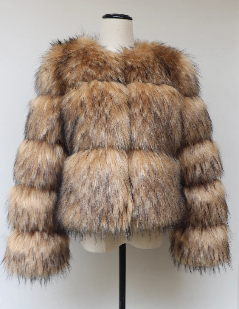 Rasha’s Luxe Fur Jacket