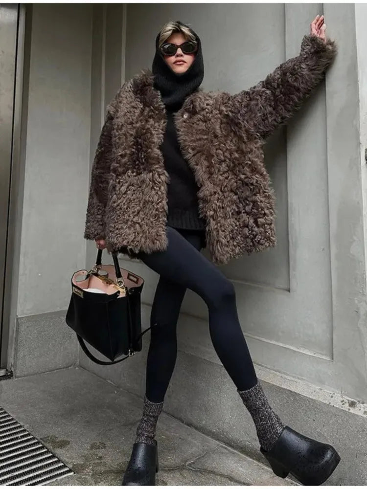 Rasha’s Luxe Fur Jacket