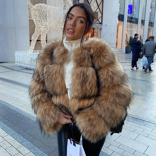 Rasha’s Luxe Fur Jacket