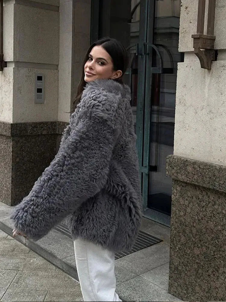 Rasha’s Luxe Fur Jacket