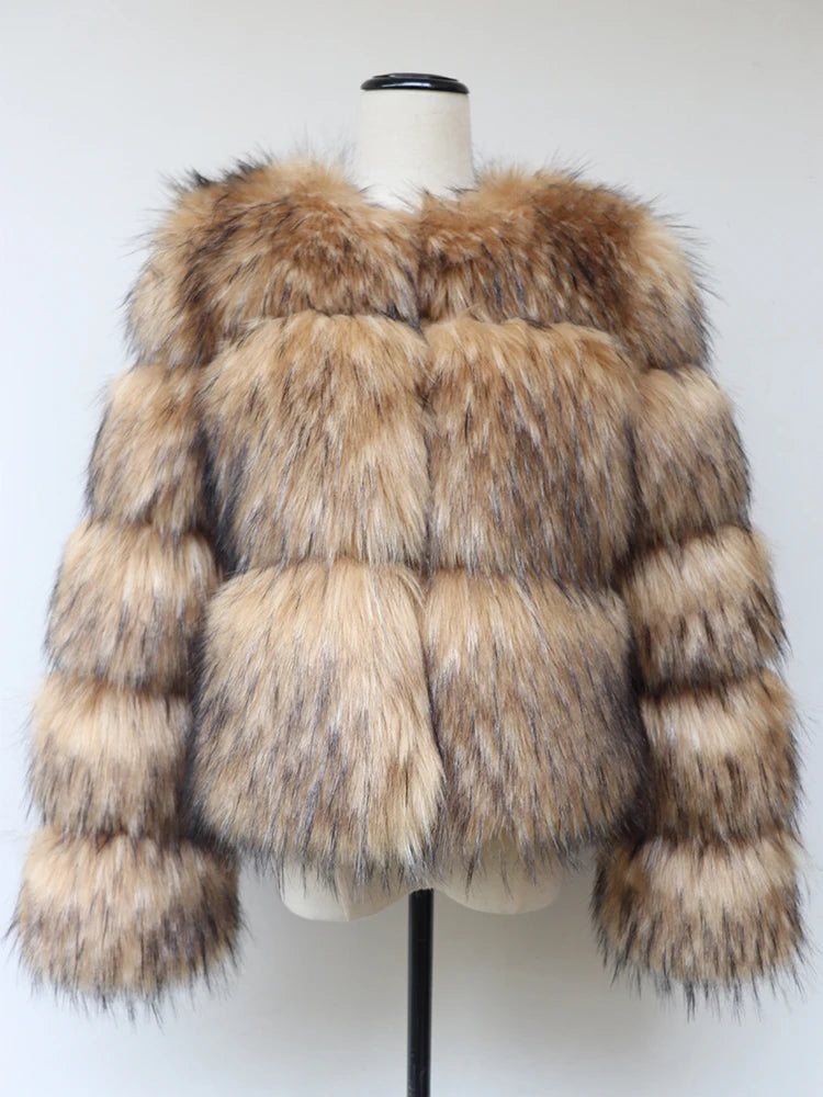 Rasha’s Luxe Fur Jacket