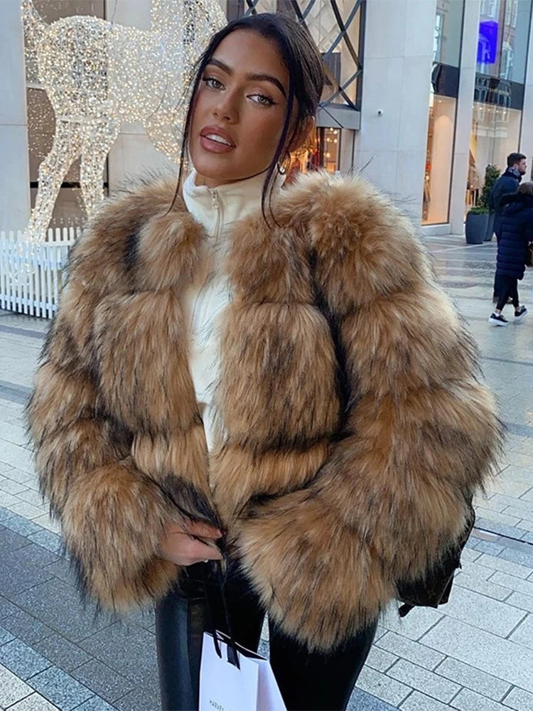 Rasha’s Luxe Fur Jacket