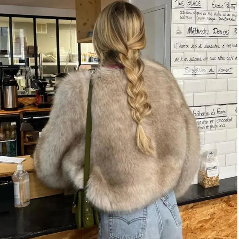 Rasha’s Luxe Fur Jacket