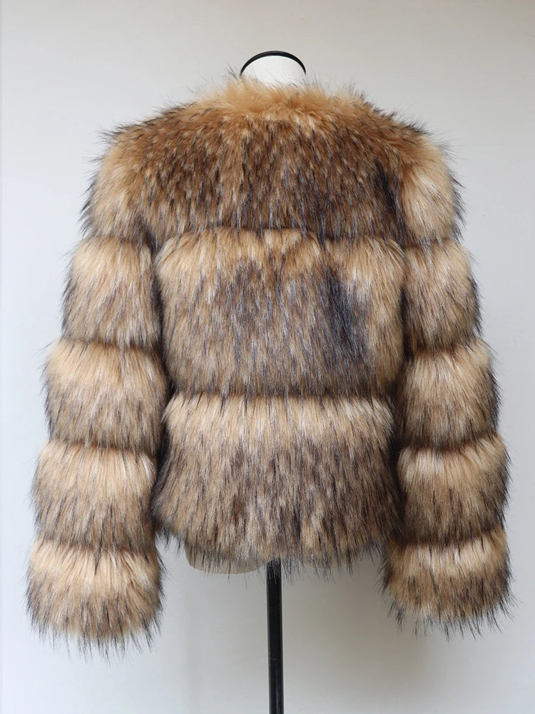 Rasha’s Luxe Fur Jacket