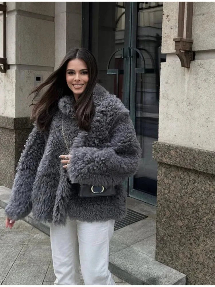 Rasha’s Luxe Fur Jacket