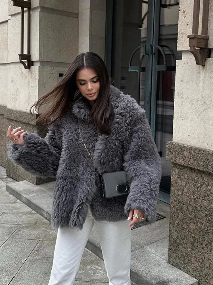 Rasha’s Luxe Fur Jacket