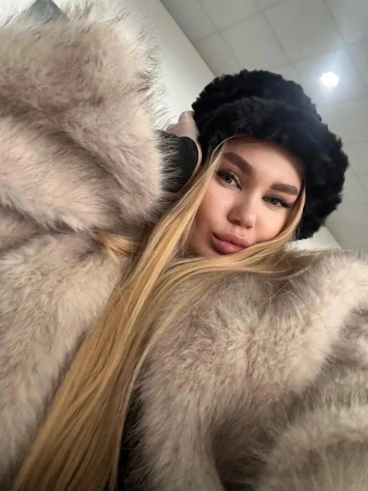 Rasha’s Luxe Fur Jacket